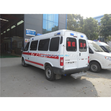 Voiture d&#39;ambulance d&#39;urgence ICU JMC 4x2 Transit